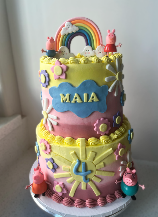 Maia's 4th Birthday Cake